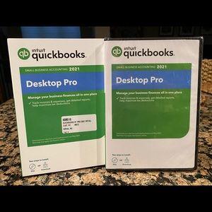 Intuit QuickBooks Sm Bus Acctg DT Pro 2021 Retail
